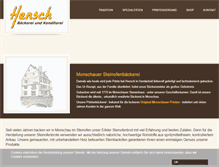 Tablet Screenshot of knusperhaus.de